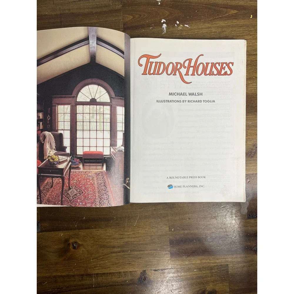 Tudor Houses Home Planners Inc Architecture Floor Plans Design Book 0918894662